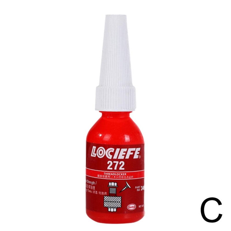Loctite 10ml small bottle thread fastener, high and low temperature resistant nut anti-loosening anaerobic adhesive